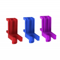 Штатив для пипеток-дозаторов, 1 место, синий, фиолетовый, красный, 3 шт