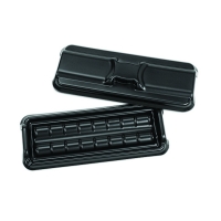 Ячейка влажности Эврика для окрашивания на 8 предметных стекол, 305х127х30 мм, 4 шт + 1 крышка