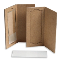 Держатель для предметных стекол, 1 место, картон, 1 шт.