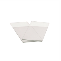 Стекло предметное, базовое, с отшлиф. краем под 90°, одинарное матирование, 26×76 мм, 50 шт