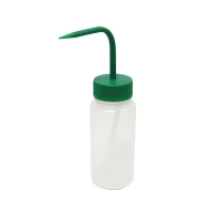 Промывалка лабораторная, 500 мл, зеленый цвет, ПЭВД/полипропилен (крышка), 1 шт.