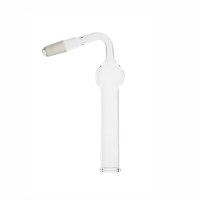 Трубка хлоркальциевая изогнутая, 150 мм, шлиф 14/23, боросиликатное стекло, 1 шт