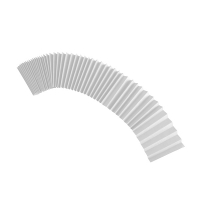 Бумага для проверки и контроля прорастания семян, гофрированная лента, белый цвет, 1х100 шт