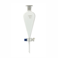 Коническая делительная воронка 60 мл со стеклянным краном