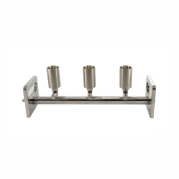 Манифольд лабораторный для 3 фильтров, нержавеющая сталь