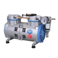 Насос вакуумный поршневой R-801, 200 Вт