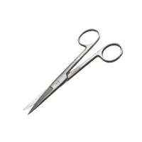 Ножницы прямые, остротупоконечные, нержавеющая сталь, 1 шт