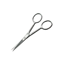 Ножницы для микроскопии с острыми концами, нержавеющая сталь, 1 шт