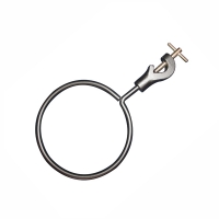 Кольцо для реторты с перекрестным зажимом, 100 мм, 2 шт