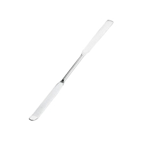 Шпатель лабораторный, 150 мм, прямой, двусторонний, нержавеющая сталь, 1 шт