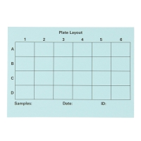 Листы для записей (для 24-ячеечных планшетов), 50 шт