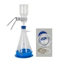 Система вакуумной фильтрации для фильтров Ø 47 мм, автоклавируемая, боросиликатное стекло, колба 1000 мл, стальная фритта