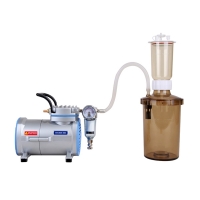 Система вакуумной фильтрации с насосом R-300, автоклавируемая, емкость 1200 мл, воронка 300 мл