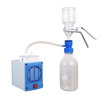 Система вакуумной фильтрации с насосом C-300, автоклавируемая, боросиликатное стекло, бутыль 1000 мл, воронка 300 мл, фритта из спеченного стекла