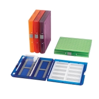 Контейнер для предметных стекол, 25×75, ассорти, премиум плюс, 5 х 100 штук