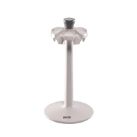 Штатив для пипеток, 6 мест, круглый, белый, 1 шт