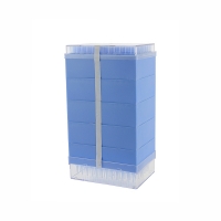 Наконечники для микропипеток типа Gilson в боксе с крышкой, нестерильные, голубые, 100–1000 мкл, 480 шт (5 х 96)