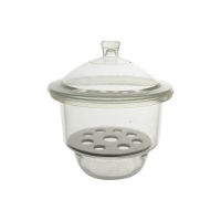 Эксикатор стеклянный с ручкой на крышке, 4 л