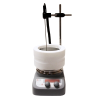 Магнитная мешалка с нагревом MS-H280-Pro с температурным сенсором, опорным зажимом и сухой баней (500 мл)