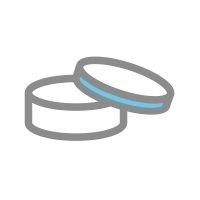 Бюксы пластиковые для анализатора активности воды eFAst-Lab, 1х100 шт