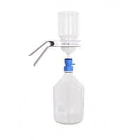 Система вакуумной фильтрации растворителей, с адаптером для бутылей, для фильтров Ø 90 мм, автоклавируемая, боросиликатное стекло, стеклянная фритта